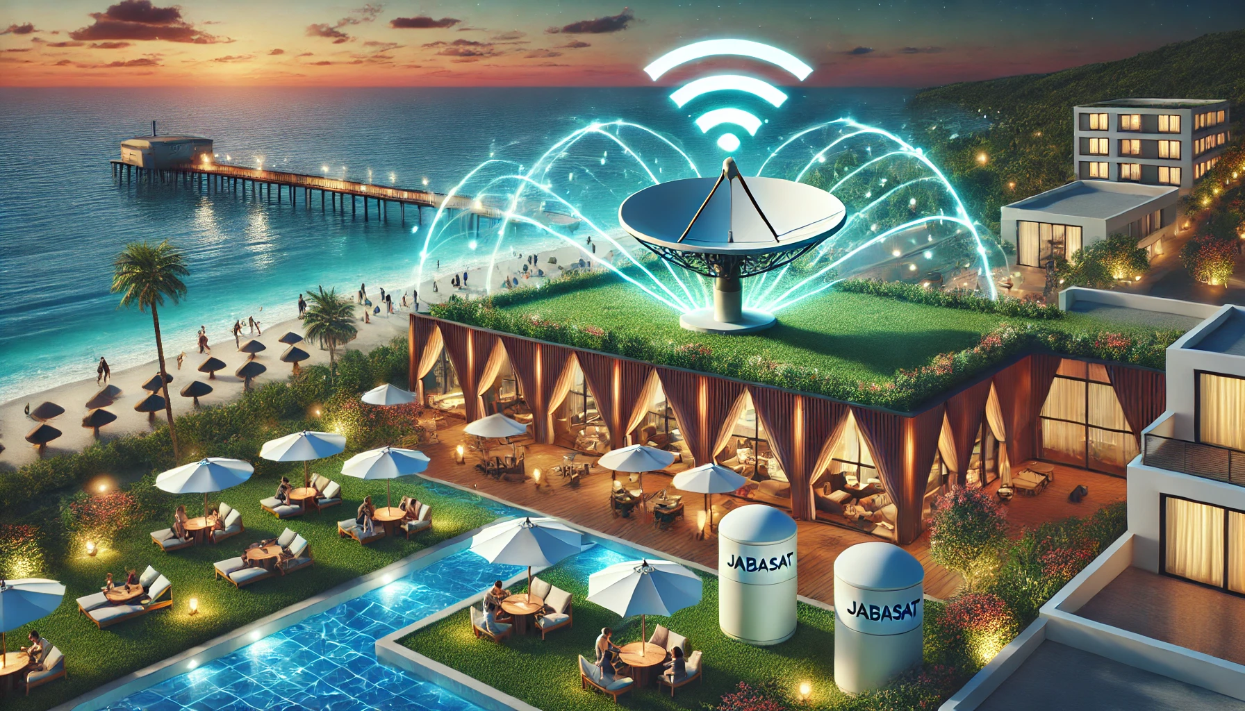 Redes Satelitales para Hoteles jabasat